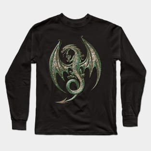 Wonderful elegant dragon Long Sleeve T-Shirt